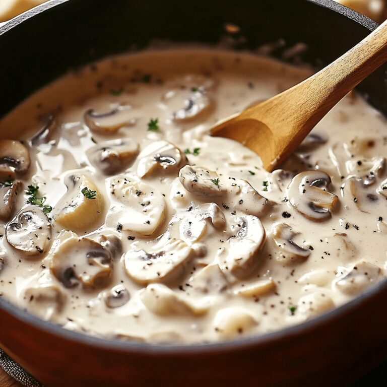 Creamy Mushroom Delight Recipe