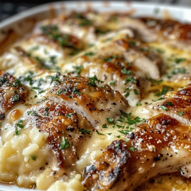 Crispy Garlic Parmesan Chicken & Steak Bake Recipe