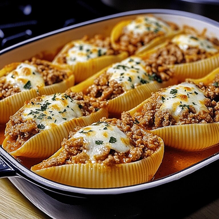 Beef-Stuffed Shells With Creamy Ricotta Filling Recipe