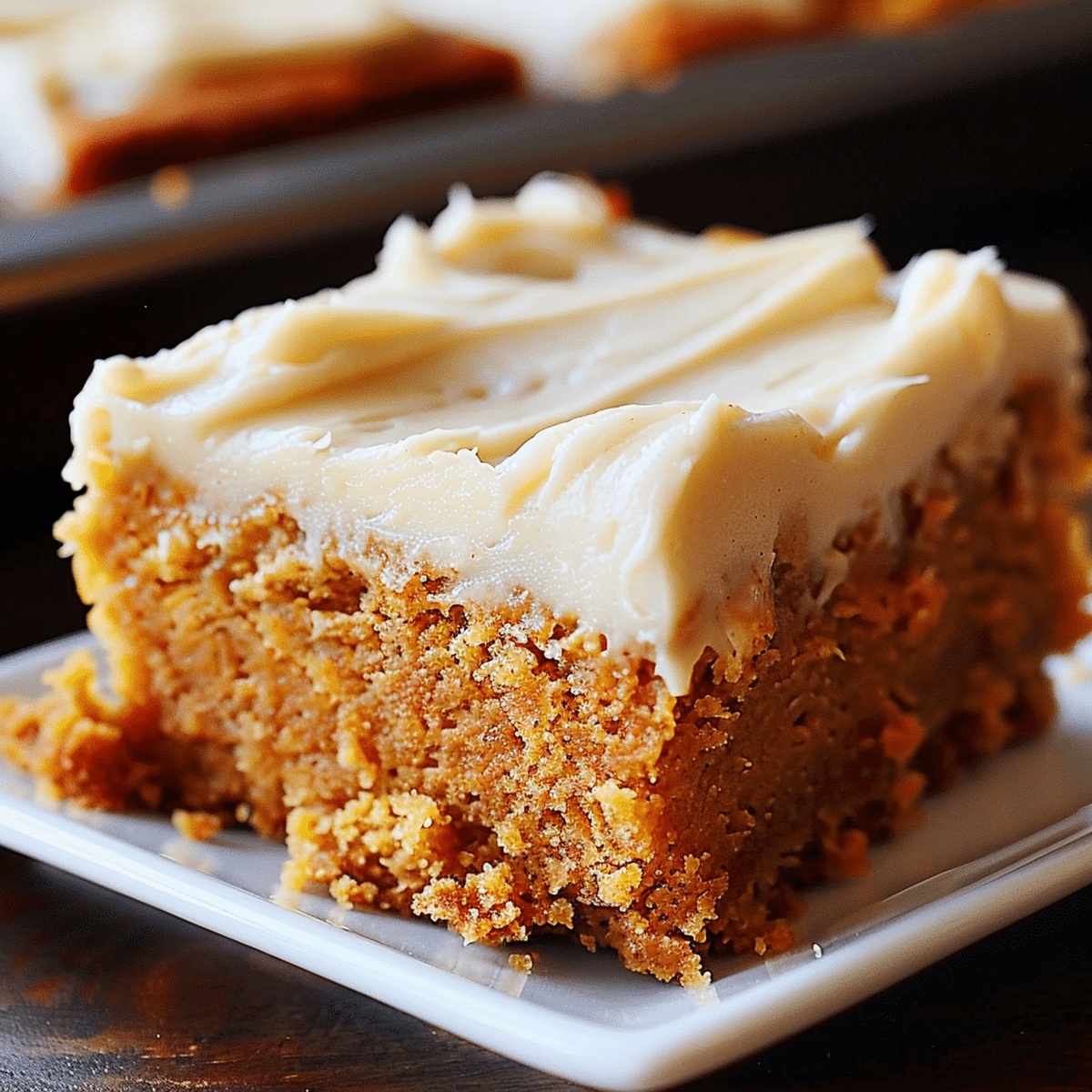 Pumpkin Bars With Cream Cheese Frosting Recipe