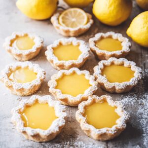 Zesty Lemon Curd Tartlets Recipe