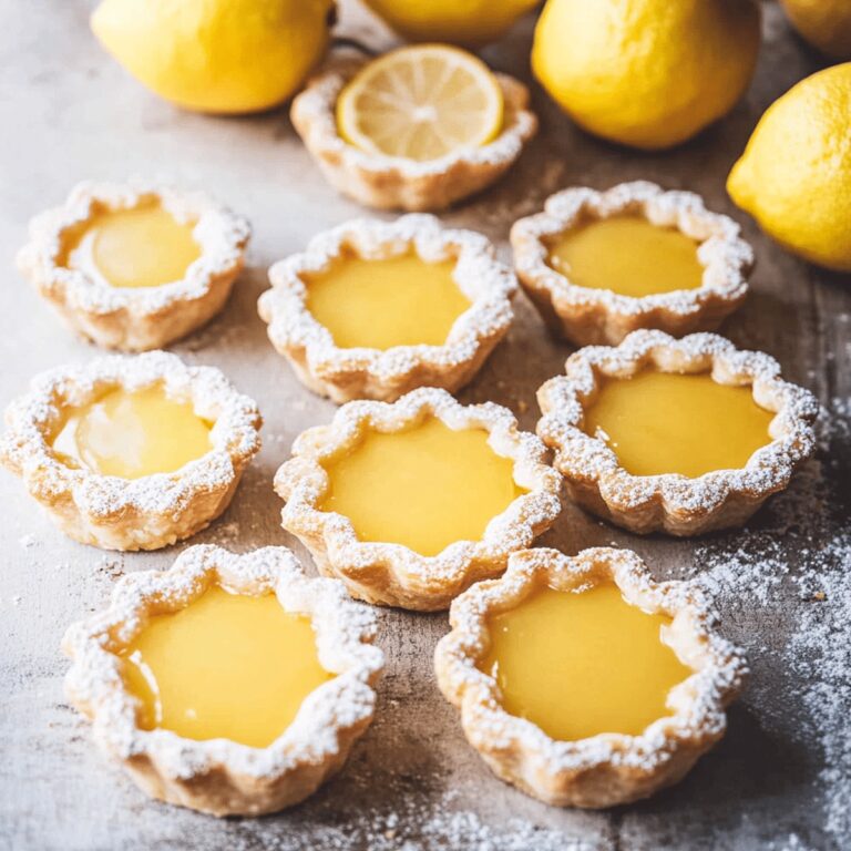 Zesty Lemon Curd Tartlets Recipe