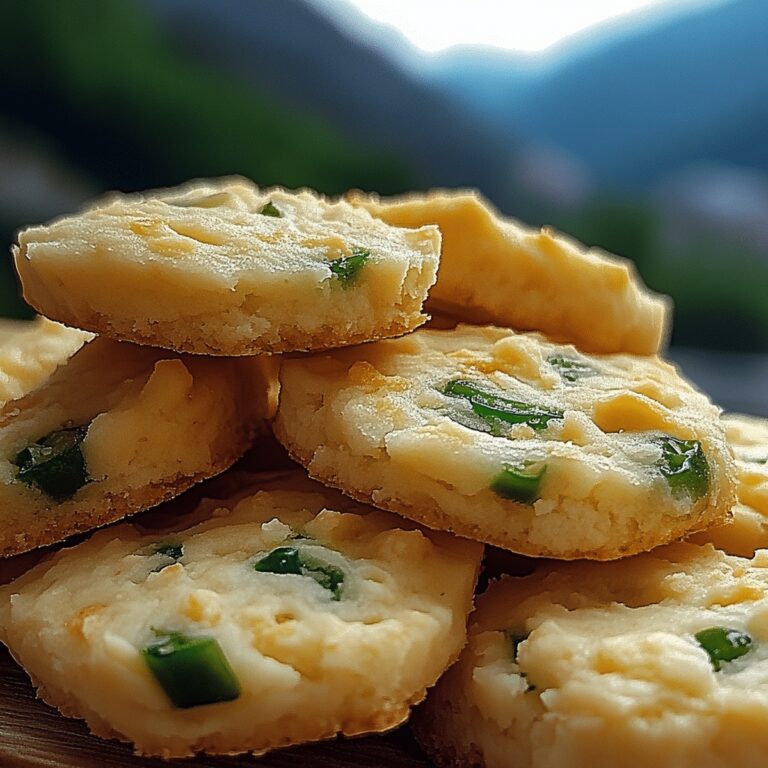 Cheesy Jalapeno Shortbread Recipe