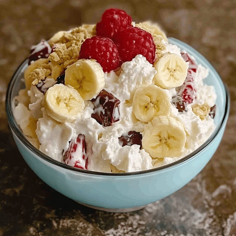 Dreamy Banana Split Fluff Salad Recipe