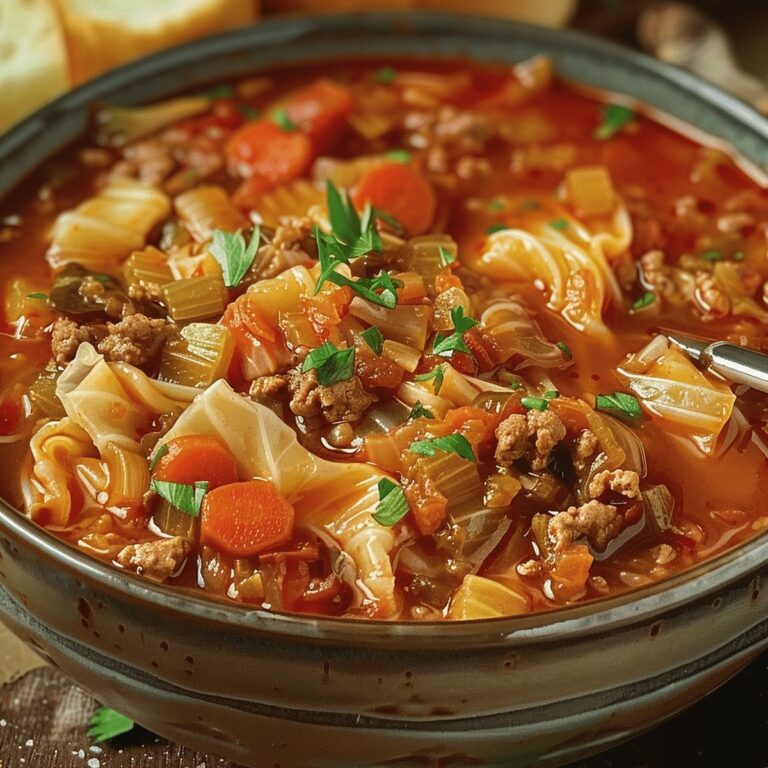 Cabbage Roll Soup Recipe