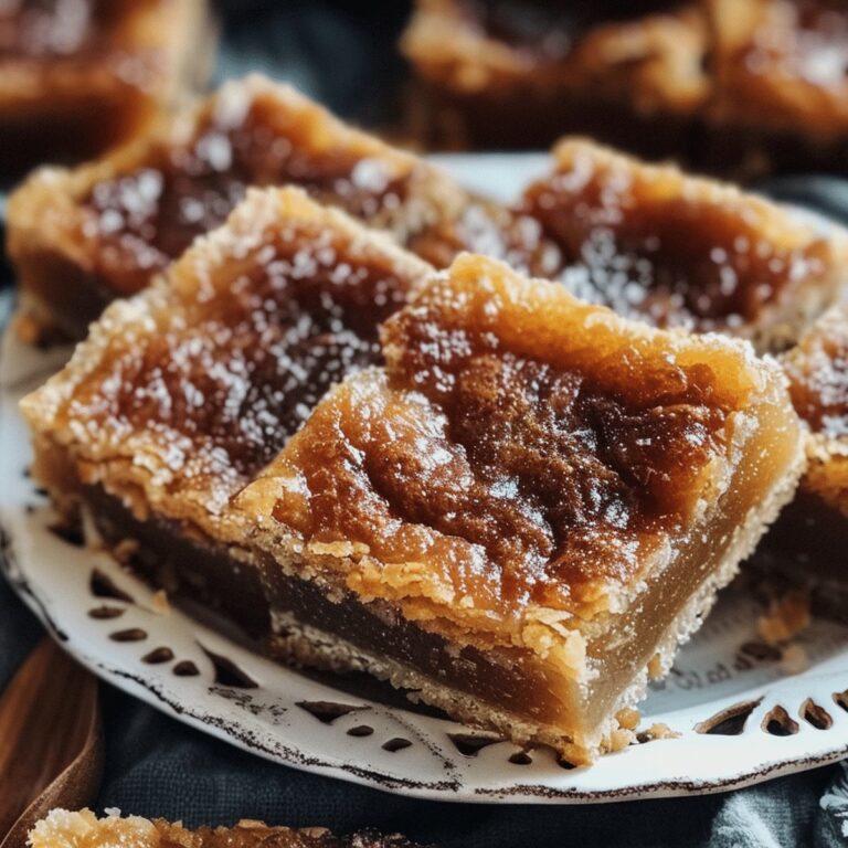 Butter Tart Squares Recipe