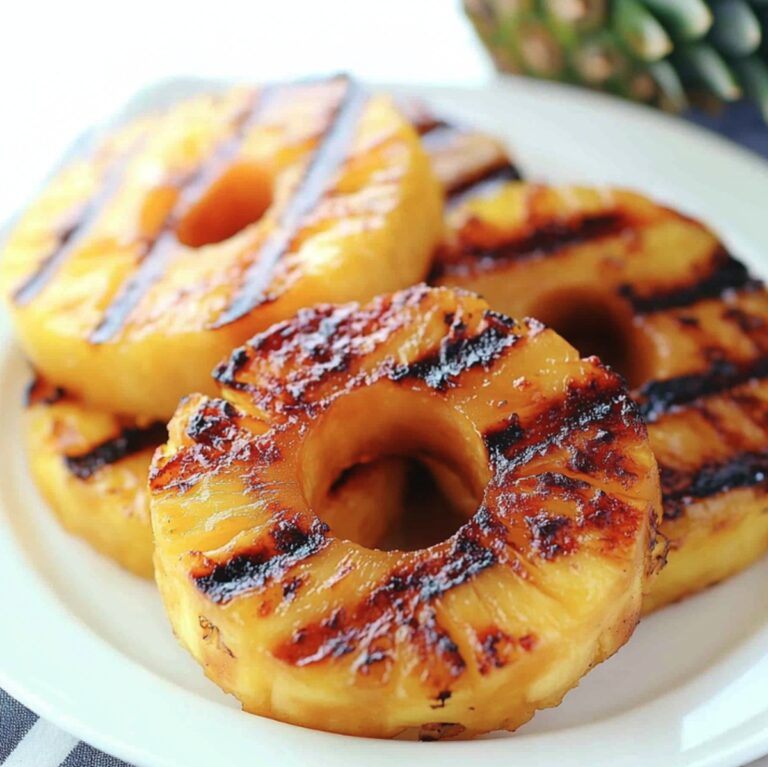 Brown Sugar Grilled Pineapple Recipe