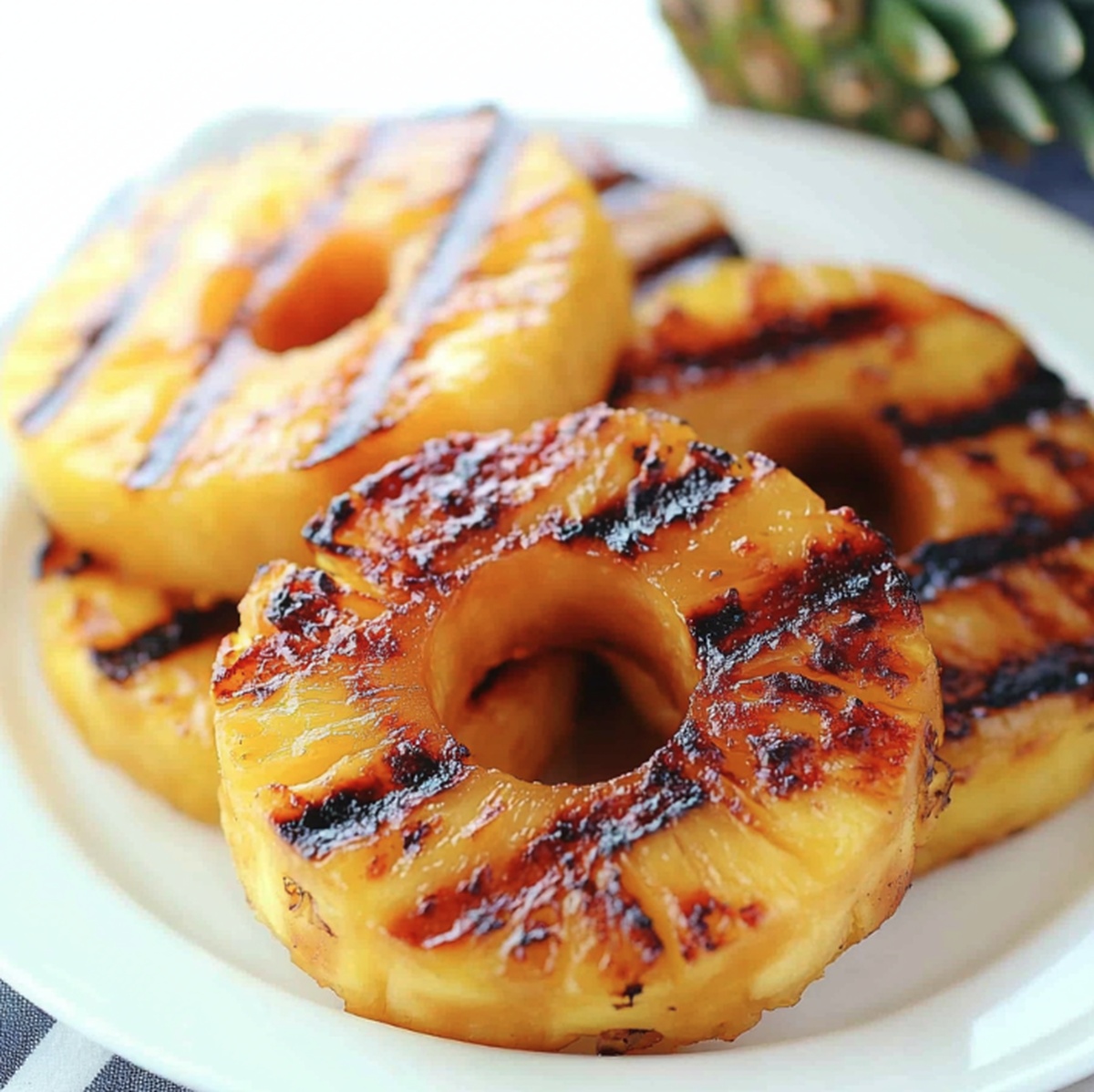 Brown Sugar Grilled Pineapple Recipe