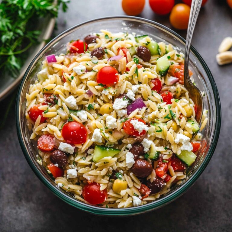 Greek Orzo Salad Recipe
