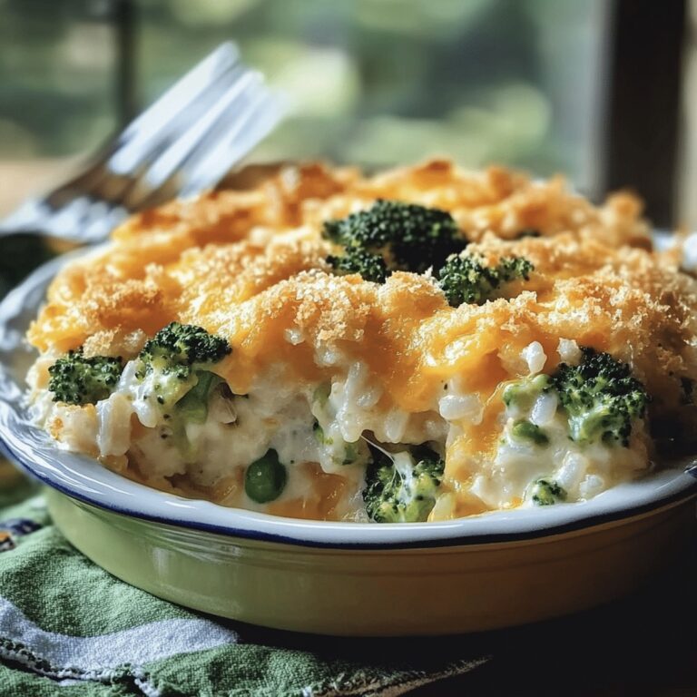 Hearty Chicken Broccoli And Rice Casserole Recipe