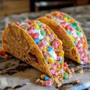 Pebbles Cheesecake Tacos Recipe