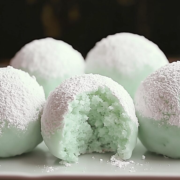 Festive Snowball Cookies Recipe
