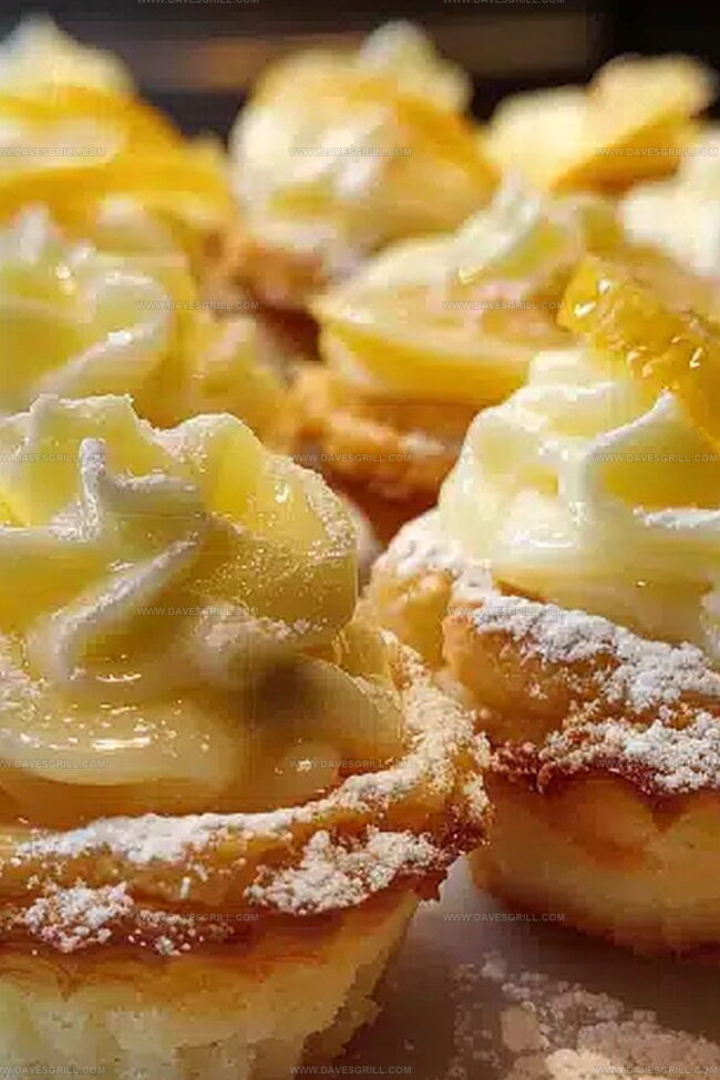 What Makes Lemon Bar Cookie Cups Zesty
