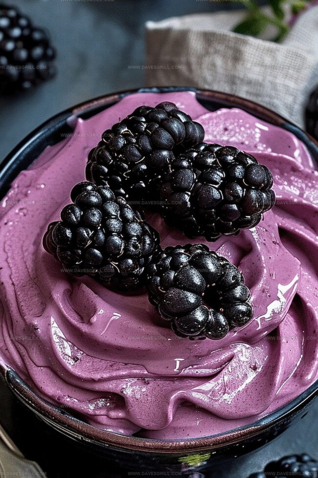 Why Blackberry Mousse Is the Sweetest Surprise