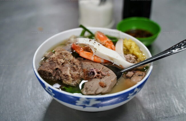 Vietnamese Noodle Soup With Pork And Shrimp (Hu Tieu My Tho)