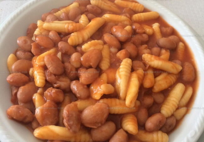 Cavatelli And Beans (Cavatelli E Fagioli)