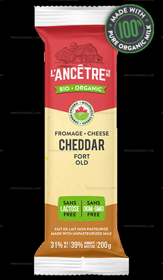 Fromagerie L'Ancetre Inc. L'Ancetre Organic Old Cheddar