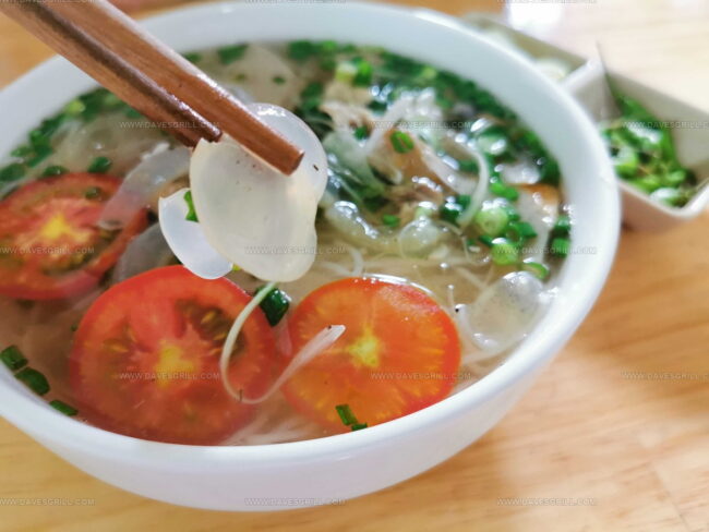 Rice Vermicelli With Jellyfish And Fish (Bun Ca Sua)